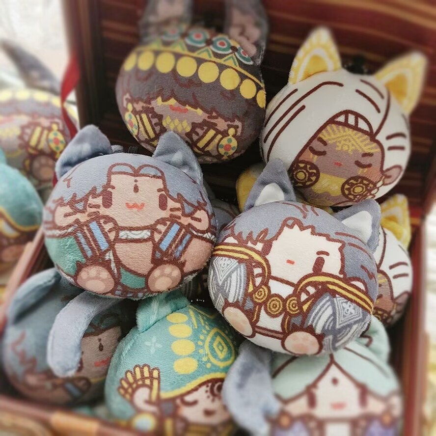 Anime Merchandise China - Sudan Altona Feile Iman Faraj Plüschball,