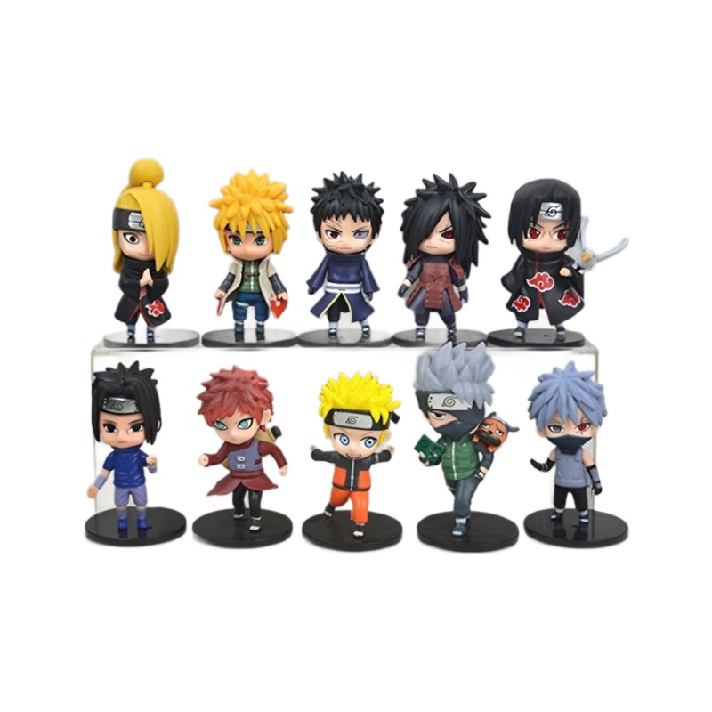 Anime Merchandise Naruto - Naruto-Figuren, Spielzeugfiguren, Auto- und Schreibtischdekorationen, Geschenke,