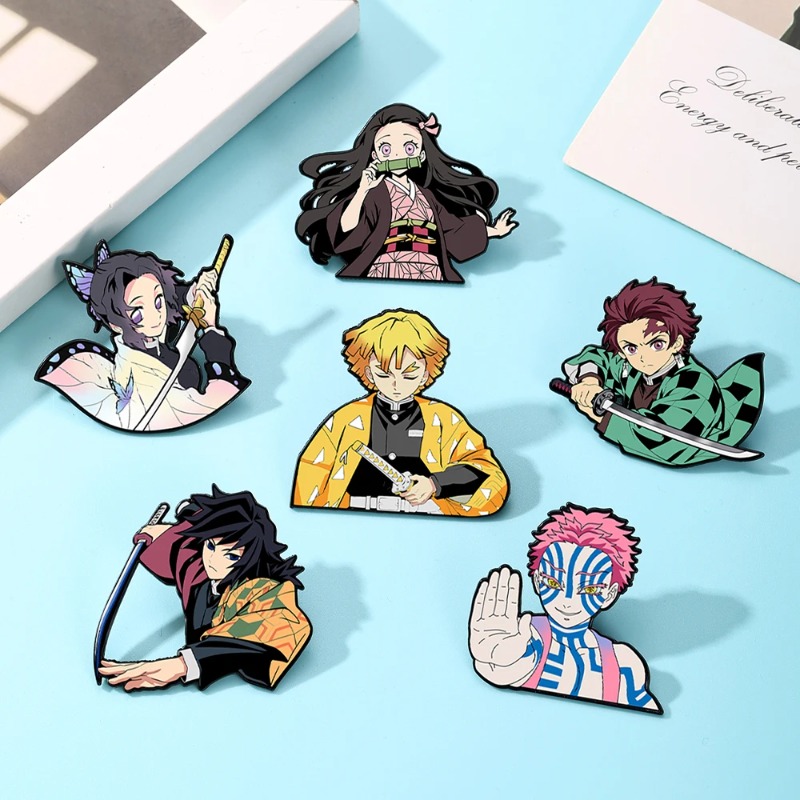 Anime Merchandise Bag - 6 Stück Demon Slayer Kimetsu No
