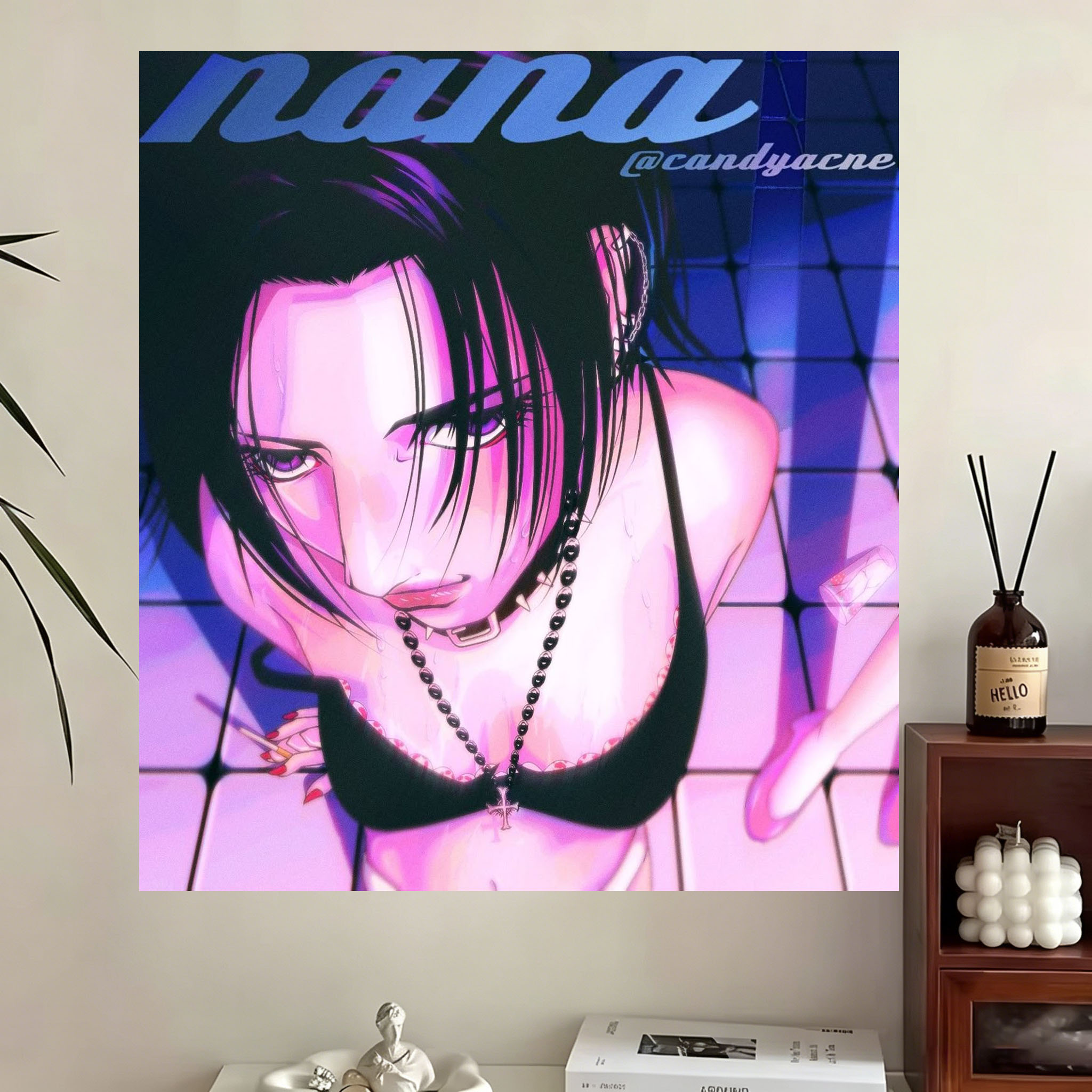 Anime Merchandise In Japanese - VIKAMA NANA Komatsu Nana Wandteppich Japanisches