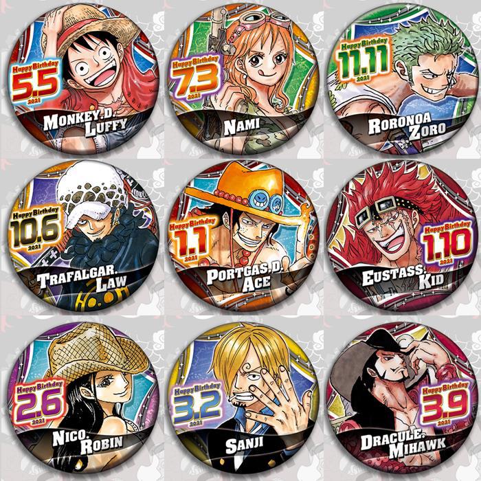 Anime Merchandise China - One Piece Anime Abzeichen Pin Set
