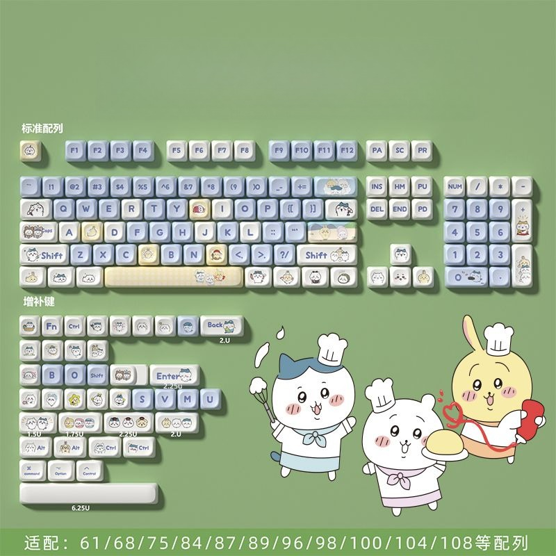 Kawaii Niedliche Chiikawa-Them – Keycap Artisan Anime Bewertung und Preis