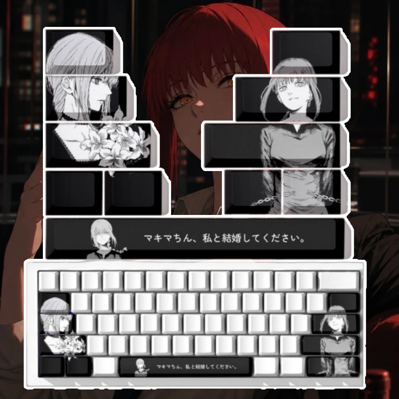 Chainsaw Man Makima Theme Anim – Keycap Artisan Anime Bewertung und Preis