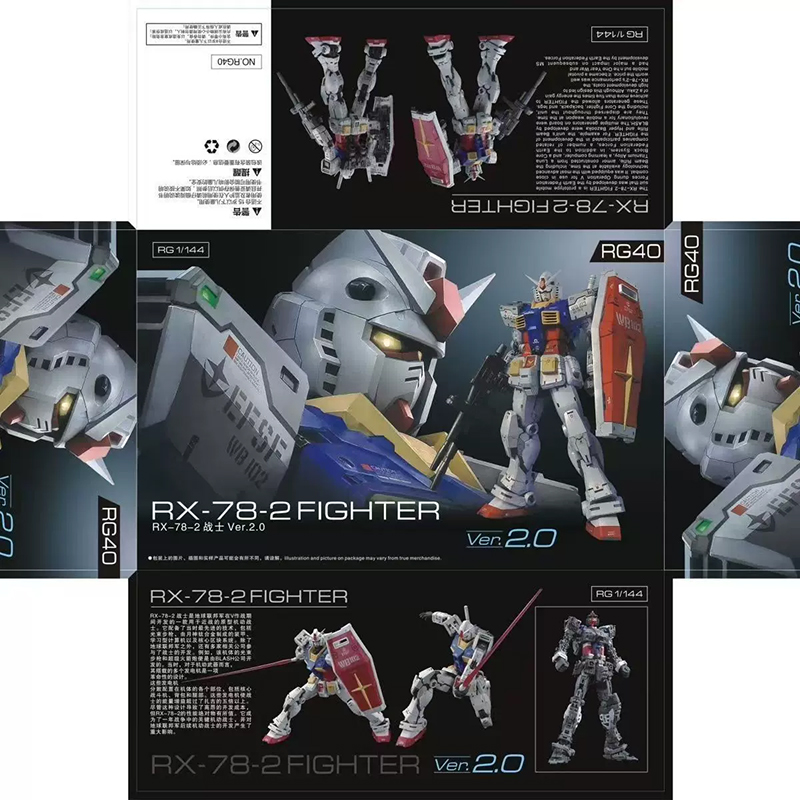 RG 1/144 RX-78-2 2.0 G3 Ver. B – Bandai Gundam Rg Bewertung und Preis