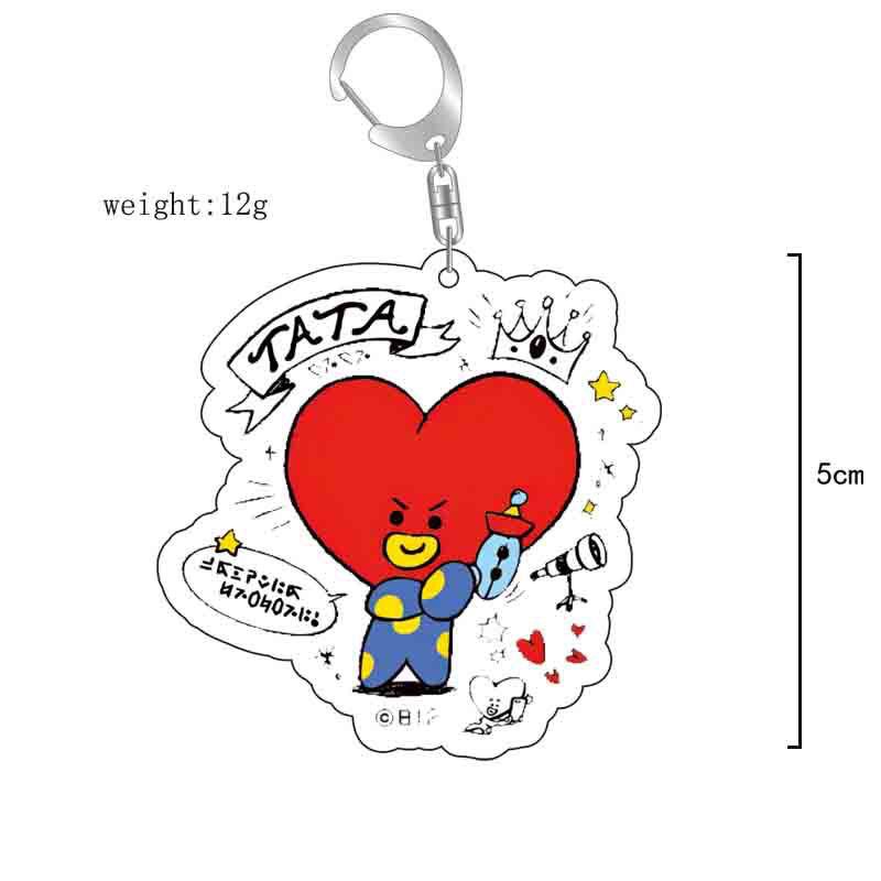 BT21 Anime Cartoon süßer Acryl – Anime Merchandise Wholesale Bewertung und Preis