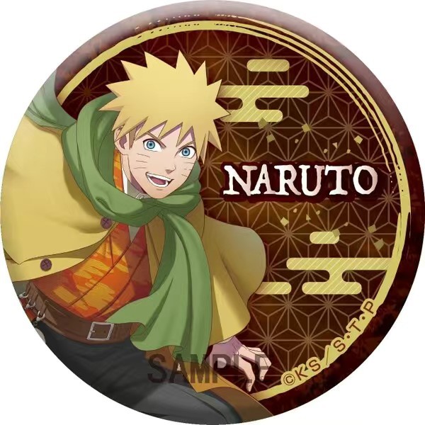 Anime-Abzeichen Naruto Cosplay – Anime Merchandise Naruto Bewertung und Preis