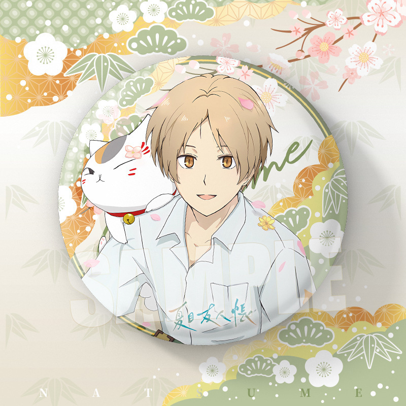 Anime Natsume Yuujinchou Neue  – Pin Button Badge Bewertung und Preis