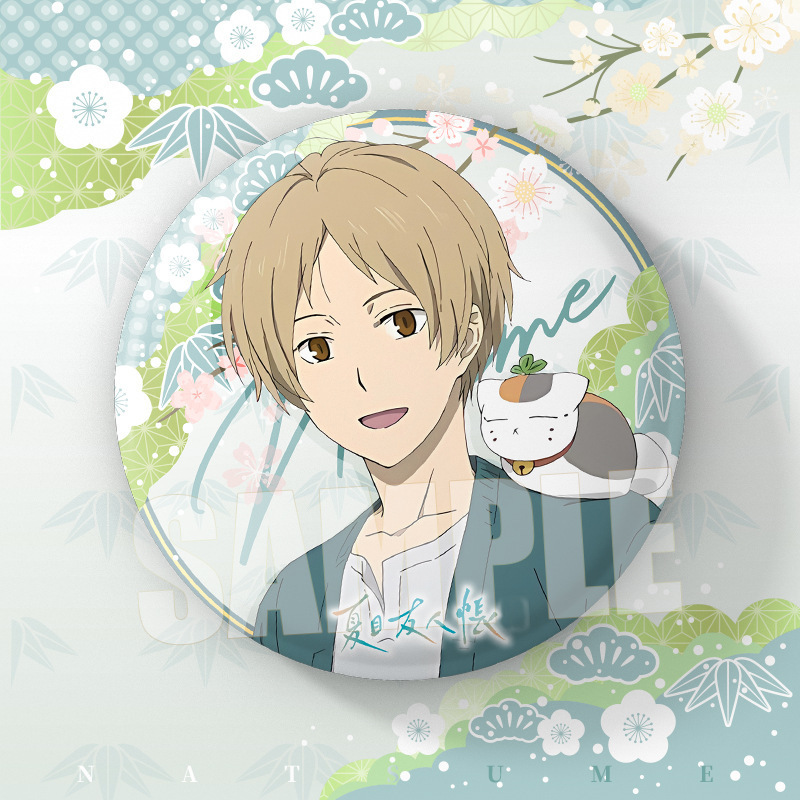 Anime Natsume Yuujinchou Neue  – Pin Button Badge Bewertung und Preis