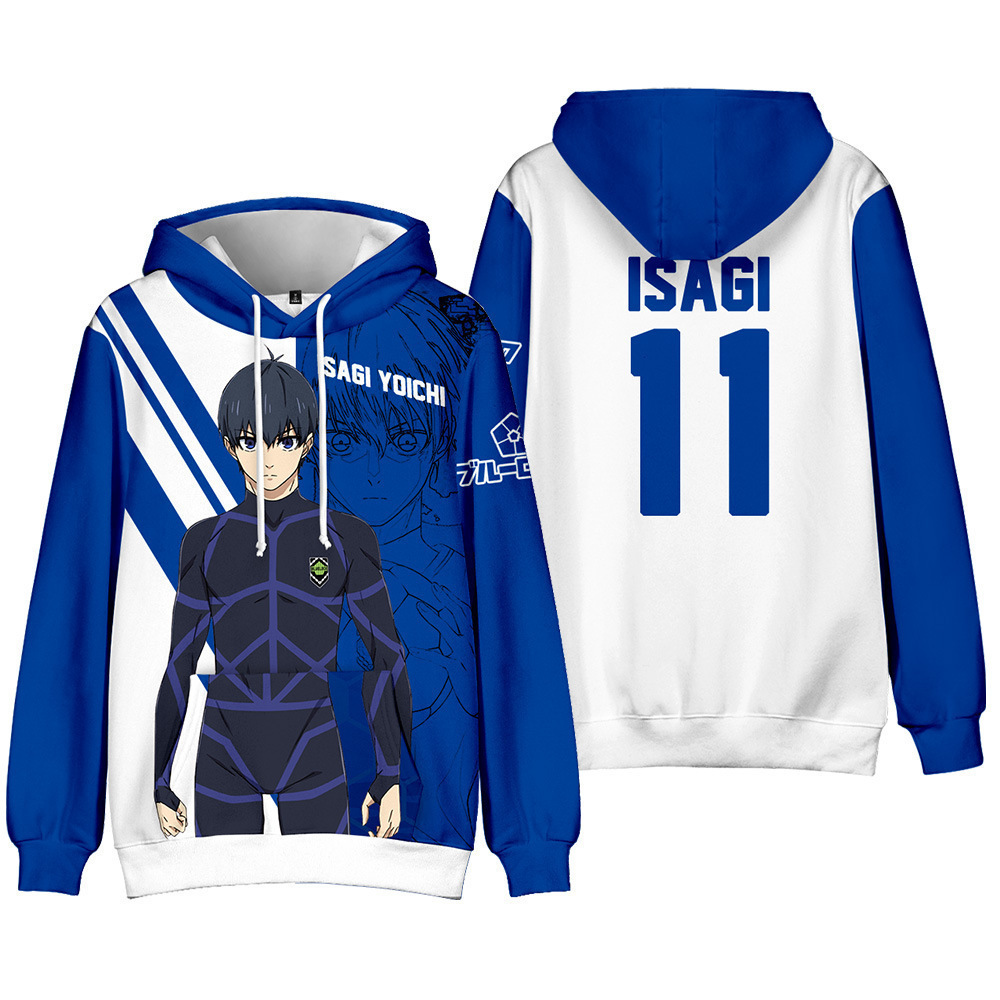 Neue Anime BLUE LOCK Merchandi – Anime Merchandise Hoodie Bewertung und Preis