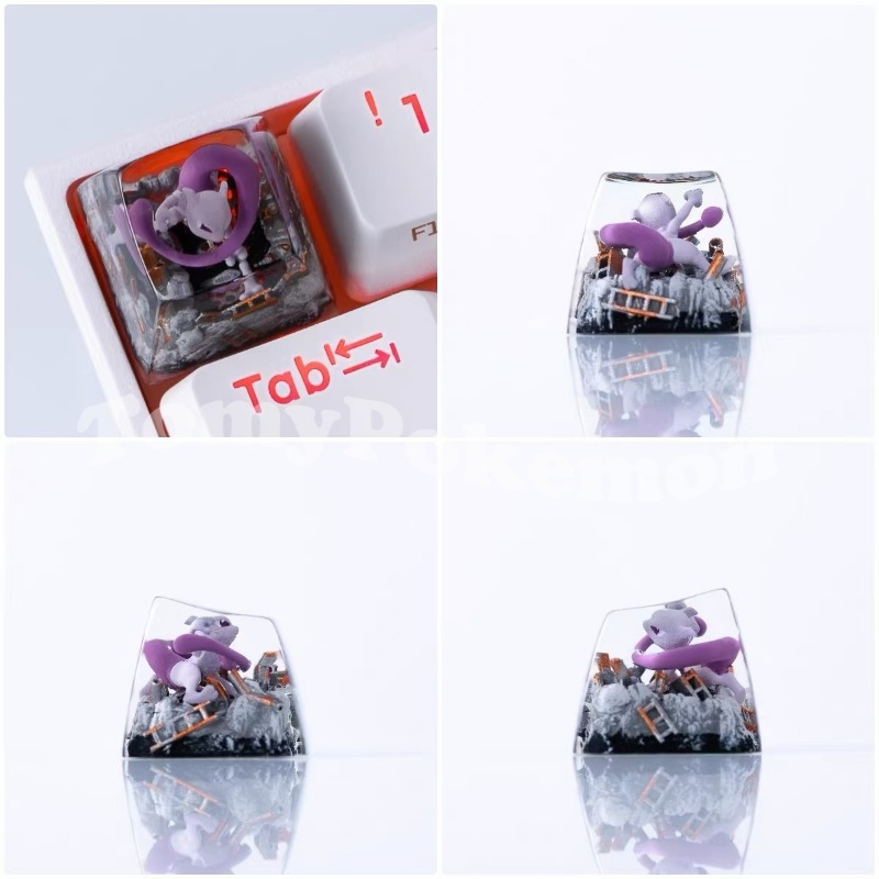 Pokemon Tastenkappen Mewtwo Um – Keycap Artisan Anime Bewertung und Preis