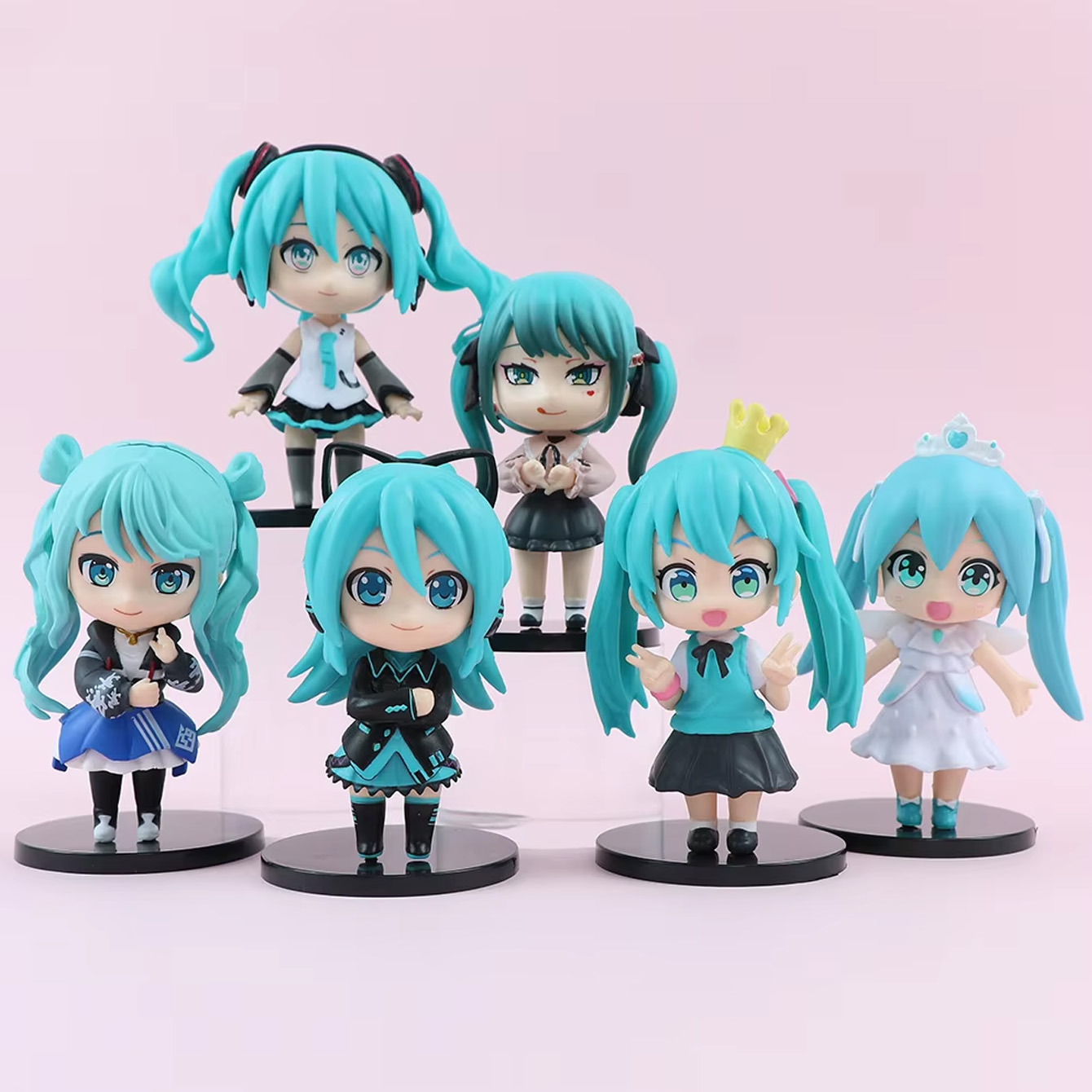 Hatsune Miku Chibi Figuren-Set – Premium Anime Merchandise Bewertung und Preis