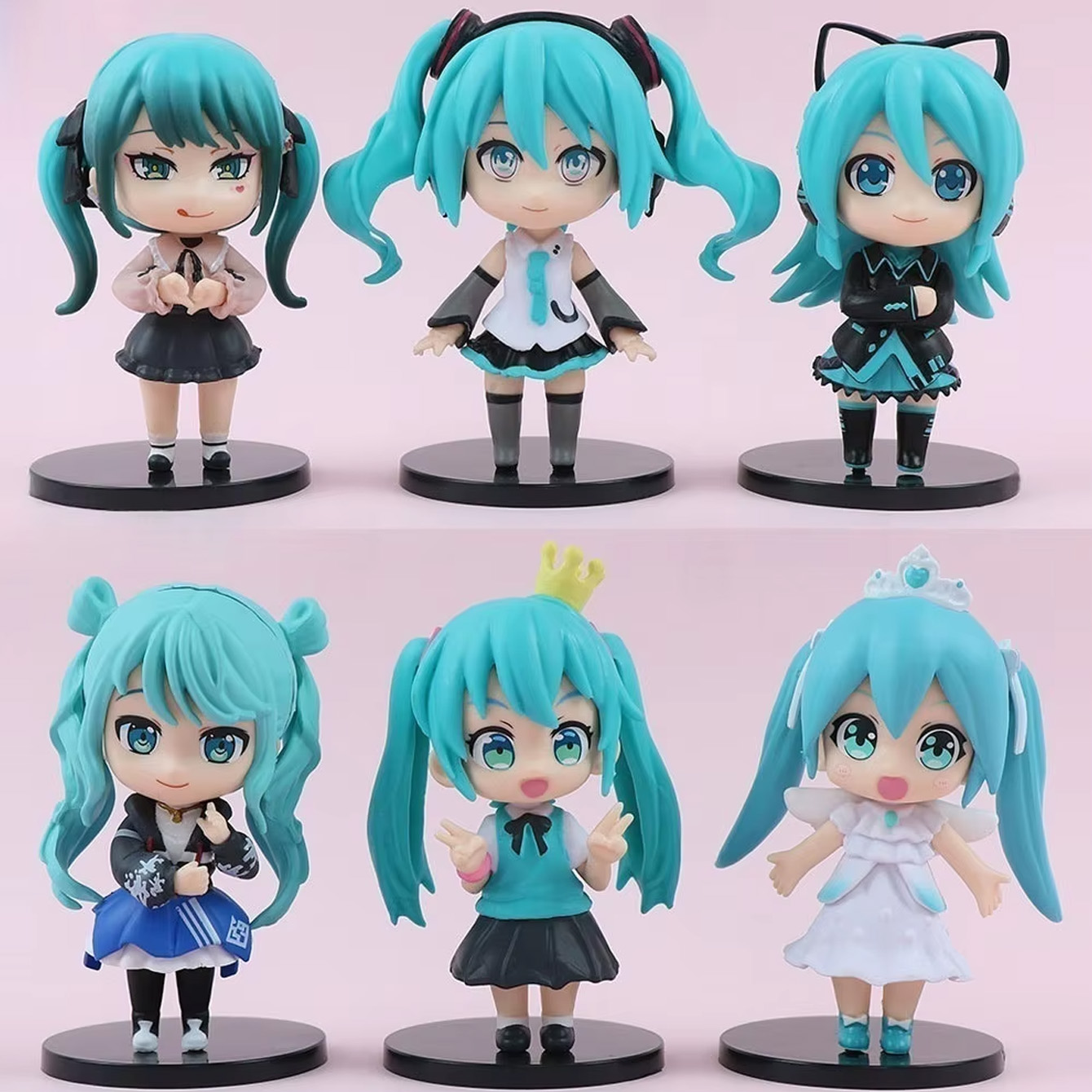 Hatsune Miku Chibi Figuren-Set – Premium Anime Merchandise Bewertung und Preis
