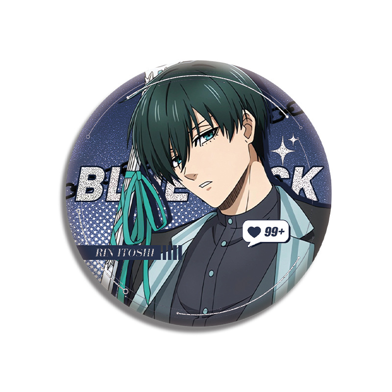 Blue Lock Anime Manga Cosplay  – Pin Button Badge Bewertung und Preis