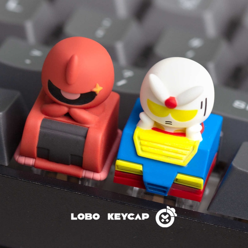 LOBO Chibi Gundam Zaku Artisan – Keycap Artisan Anime Bewertung und Preis